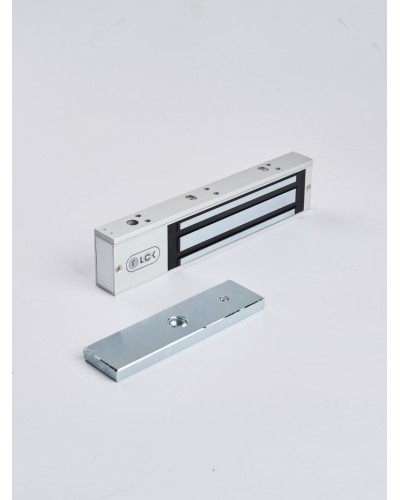 R-Lock RL-EM280-L0S - Электромагнитный замкок, 280кг, DC12/24B, цвет серебристый сатинированный алюминий RAL 7047 в Калининграде Электромагнитные замки Pintop.ru