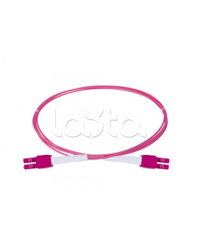 Оптический шнур HD, OM4, 2×50/125, дуплекс LC - дуплекс LC, UNIBOOT PUSH-PULL, 1 м Eurolan (41B-40-LC-LC-01) в Калининграде Патч-корды и пигтейлы Pintop.ru