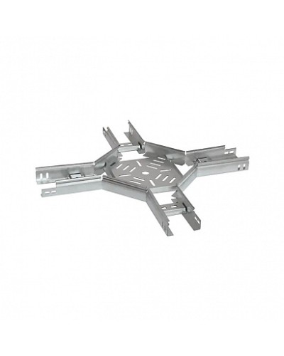 Х-образный ответвитель лестничный 600х200 (1,2 мм) Промрукав (PR08.5430) в Калининграде Аксессуары для лотков Pintop.ru