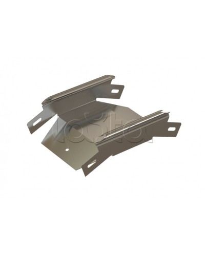 Угол 45° вертикальный наружный Hyperline RST-VEA45-400-100-0,8-SZ в Калининграде Аксессуары для лотков Pintop.ru