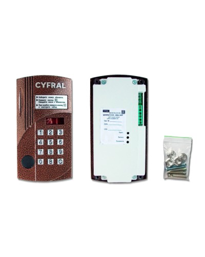 Блок вызова видеодомофона на 100 абонентов Цифрал CCD-2094.1M/РKVС в Калининграде Вызывные аудиопанели малоабонентные Pintop.ru