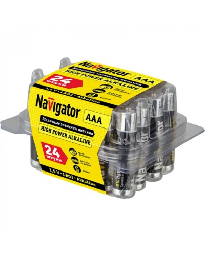 Элемент питания Navigator 94 787 NBT-NE-LR03-BOX24 в Калининграде Электротехническое оборудование Pintop.ru