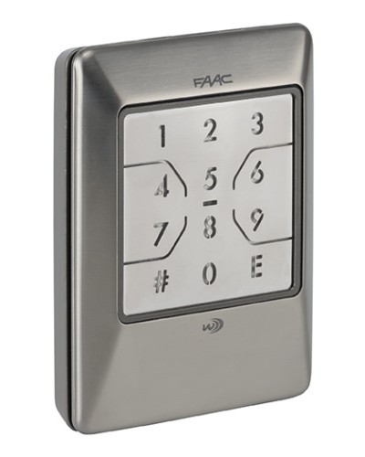 Клавиатура беспроводная радиокодовая Faac 404038 в Калининграде Запчасти для шлагбаумов и автоматики Pintop.ru