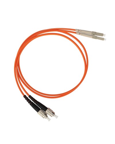 Патч-корд оптический переходной (MM), 50/125 (OM2), LC/UPC-FC/UPC, (Duplex), LSZH, 1м 50-3267 в Калининграде Патч-корды оптические Pintop.ru