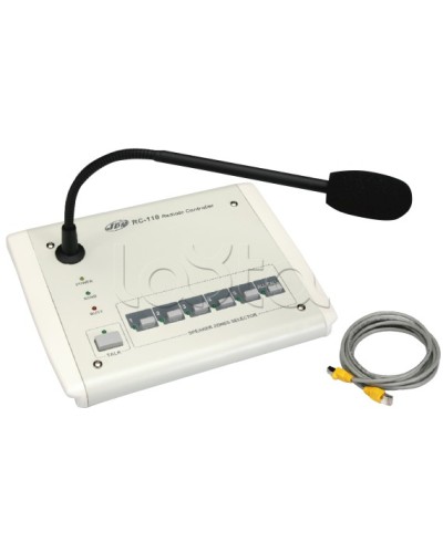 Станция настольная микрофонная JDM RC-110 в Калининграде Микрофонные консоли и микрофоны Pintop.ru