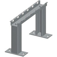 Рама напольная для лотка шириной 150мм LANMASTER LAN-MT-KR150-EZ