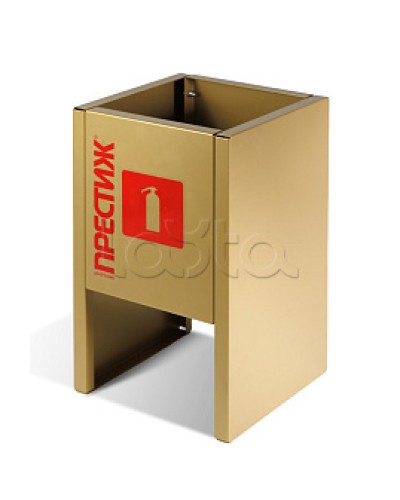 Подставка напольная ПРЕСТИЖ золото под 1 огнетушитель ПОЖТЕХНИКА в Калининграде Аксессуары для огнетушителей Pintop.ru