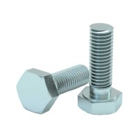 Шестигранный болт М10х100 мм DIN 933 (упак. 50 шт) КМ-Профиль (BT10-100)