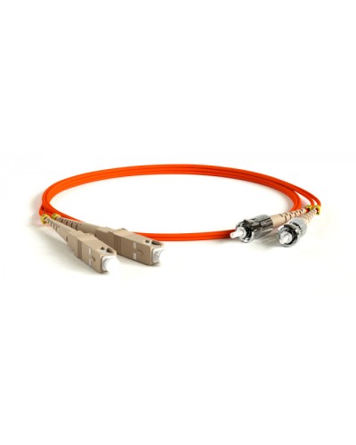 Патч-корд волоконно-оптический Hyperline FC-D2-50-FC/PR-ST/PR-H-3M-LSZH-OR в Калининграде Патч-корды оптические Pintop.ru