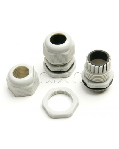 Ввод кабельный (под кабель D13-18 мм) Cabeus PG-21 в Калининграде Аксессуары для кабель-канала Pintop.ru