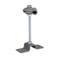 Держатель проводника на гор. и верт. пов., L=110мм, Ni EKF PROxima (lp-35110-ni)