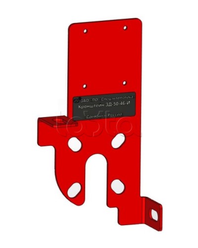 Кронштейн Спецавтоматика ЗД-50-46-И (для УКПЗА v1, v2) в Калининграде Затворы дисковые Pintop.ru