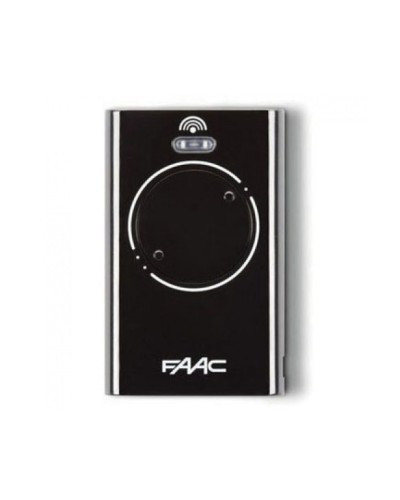 Брелок-передатчик 2-канальный Faac 7870091 (черный) в Калининграде Устройства радиоуправления для шлагбаумов и автоматики Pintop.ru