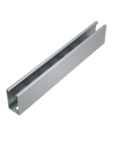 Страт-профиль 41х72 L200 мм s:2,5 КМ-Профиль (STPU41-72-200) в Калининграде Аксессуары для лотков Pintop.ru