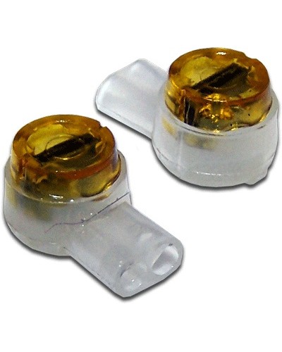 Соединитель проводов 0.4-0.9 мм, изолированный (скотчлок), прямое соединение, гель TWT TWT-SLC-UY2 в Калининграде Клеммные колодки Pintop.ru