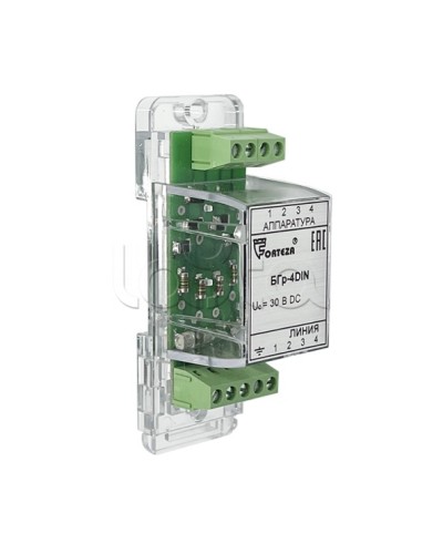 Устройство защиты от импульсных перенапряжений Forteza Блок БГр-4DIN в Калининграде Устройства защиты операционных процессоров (ОПС) Pintop.ru
