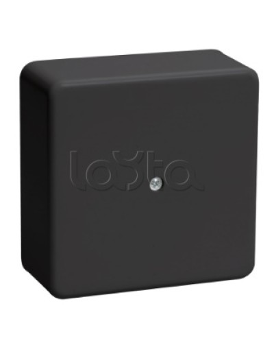 Коробка расп. КМ о/п 100х100х29мм черная IEK (UKO10-100-100-029-K02-E) в Калининграде Распределительные коробки Pintop.ru