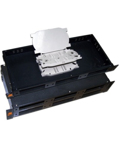 Кросс оптический 19 металлический, 1U на3 адаптерные панели LANMASTER LAN-FOBM-RM-3P в Калининграде Кросс оптический Pintop.ru