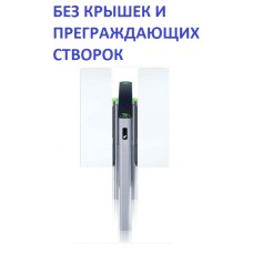 Двусторонняя секция турникета "Скоростной проход" без крышки и створок PERCo-STD-11