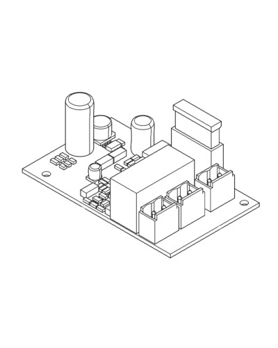 Came LB39 (002LB39) - Плата аварийного питания для подключения и зарядки 2 аккумуляторов, 12 В - 7 Ач в Калининграде Запчасти для шлагбаумов и автоматики Pintop.ru