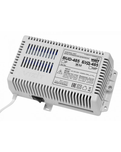 Блок управления и питания домофона VIZIT БУД-485М в Калининграде Блоки управления многоабонентные Pintop.ru