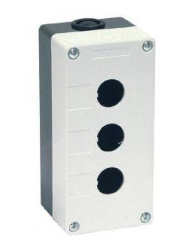 Корпус КП-103 на 3 кнопки IEK BKP10-3-K01 в Калининграде Аксессуары для кабель-канала Pintop.ru