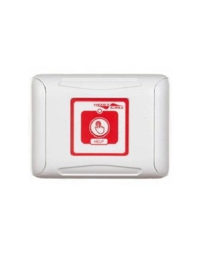 Влагозащищенная радиокнопка вызова Hostcall MP-411W2 в Калининграде Система оповещения и трансляции Hostcall Pintop.ru