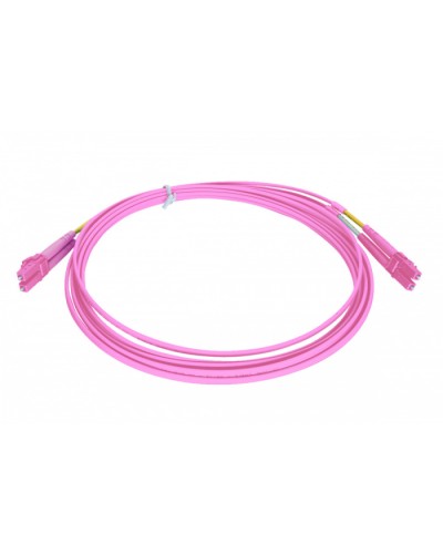 Шнур оптический duplex 2х50/125, OM4, LC-LC, 3 м Eurolan 41F-40-LC-LC-03 в Калининграде Патч-корды и пигтейлы Pintop.ru