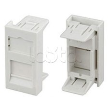 Вставка для 1 модуля формата Keystone Jack Hyperline SIP2-1K-M45-22.5