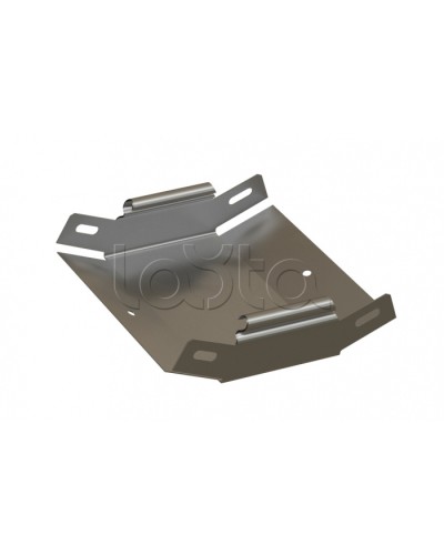 Угол 45° вертикальный внутренний Hyperline RST-VIA45-100-100-0,8-SZ в Калининграде Аксессуары для лотков Pintop.ru