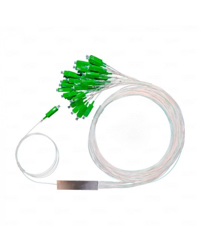 Разветвитель план 1х32 окон SC/APC 9/125 вывод 1,5м буфер 0.9мм 1260/1650 Cabeus (FCT-PLC-1/32-9-SC/A-1.5-0.9) в Калининграде Оптические разветвители (сплиттеры) Pintop.ru