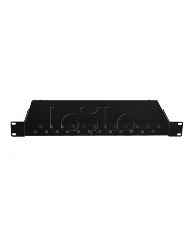 Оптический кросс 19 Essential Line, 1U, до 24 FC/ST портов, стальной, черный NIKOMAX (NMF-RP24FC-WS-ES-1U-BK) в Калининграде Кросс оптический Pintop.ru