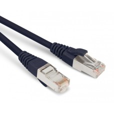 Патч-корд F/UTP Hyperline PC-LPM-STP-RJ45-RJ45-C6-3M-LSZH-BK