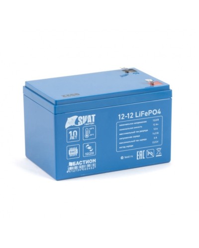 АКБ Бастион Skat i-Battery 12-12 LiFePo4 в Калининграде Электротехническое оборудование Pintop.ru