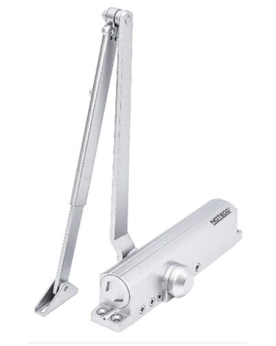 Доводчик NOTEDO DC-030-130 EN2-5 DA+BC (серебро) в Калининграде Доводчики Pintop.ru