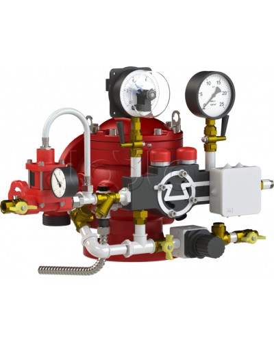 Узел управления спринклерный воздушный Спецавтоматика УУ-С100/1,6В3-ВФ.О4 в Калининграде Устройства пуска водяного пожаротушения Pintop.ru