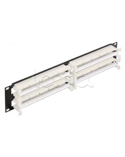 Патч-панель 2U 200 пар NIKOMAX (NMC-RB110-200) в Калининграде Кроссовое оборудование тип 110 Pintop.ru