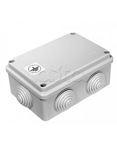 Коробка уравнивания потенциалов (КУП) для открытой установки 120х80х50 (64шт/кор) Промрукав (40-0340-У) в Калининграде Распределительные коробки Pintop.ru