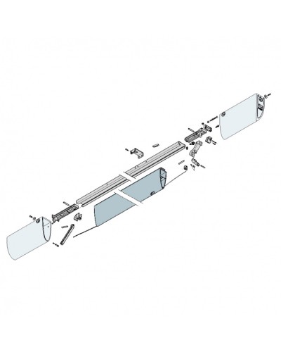 Механизм верхний профиля DF Came 119RIR226 в Калининграде Запчасти для шлагбаумов и автоматики Pintop.ru