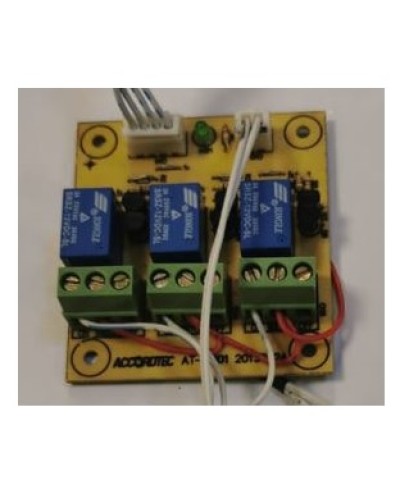 Универсальная релейная плата на 3 выхода AccordTec AT-RM01 в Калининграде Дополнительное оборудование для СКУД Pintop.ru