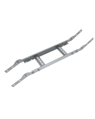 Вертикальный шарнирный угол 100х600х1,5 мм Быстрый монтаж КМ-Профиль (LSHLS100-600-1.5) в Калининграде Аксессуары для лотков Pintop.ru