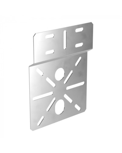 Монтажная пластина для ЭМК Стандарт INOX (AISI 304) 195х150 Промрукав (PR16.3811) в Калининграде Аксессуары для лотков Pintop.ru