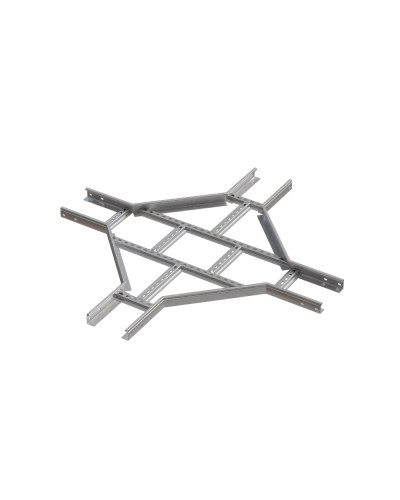 Х-разветвитель лестничный 50х800х2,0 мм N КМ-профиль (LXD50-800-2.0 N) в Калининграде Аксессуары для лотков Pintop.ru