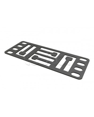 Кронштейн Hyperline (PMR-1U-T-RAL9005) в Калининграде Аксессуары для стоек и шкафов Pintop.ru