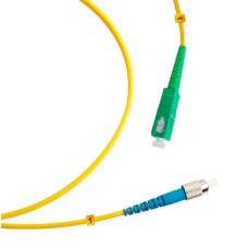 Шнур оптический simplex SC/APC-FC/UPC 9/125 sm 20м LSZH Cabeus FOP(s)-9-SC/APC-FC/UPC-20m