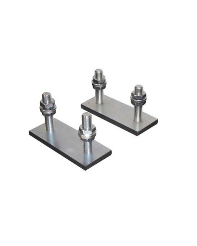 Подставка регулировочная с болтами, комплект для 1 тележки, универсальная для тележек S и M Came PLATE KIT C1 - в Калининграде Комплектующие для откатных ворот Pintop.ru