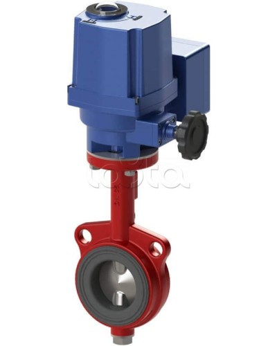 Затвор дисковый с электромеханическим приводом Спецавтоматика Зт 150/1,6(Э220М)-Ф.УЗ.1-АН-150 в Калининграде Затворы дисковые Pintop.ru