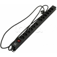 Блок розеток Hyperline SHE-12SH-S-2.5EU