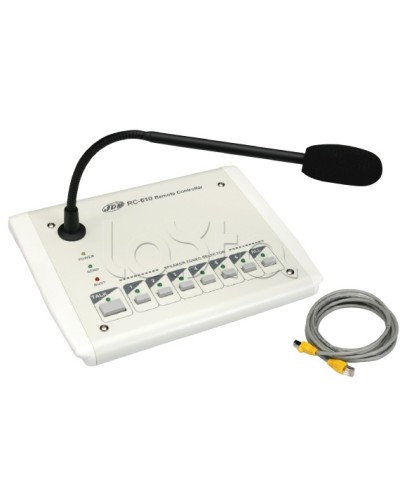 Станция настольная микрофонная JDM RC-610 в Калининграде Микрофонные консоли и микрофоны Pintop.ru