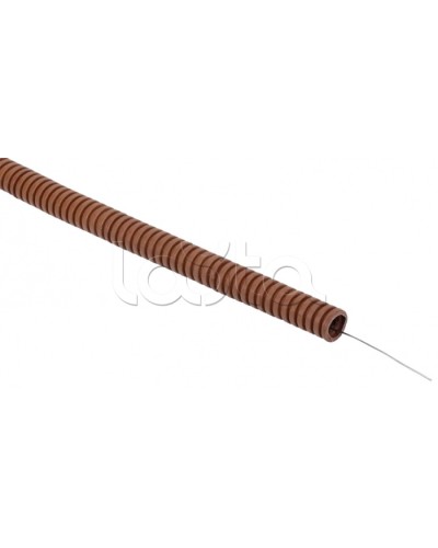 ELASTA Труба гофр. ПВХ d=25мм с зондом дуб (25м) IEK (ET-TG21-121-025-025-K24) в Калининграде Труба гофрированная Pintop.ru